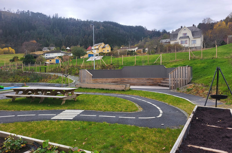 Ettårsbefaring på Onarheim barnehage